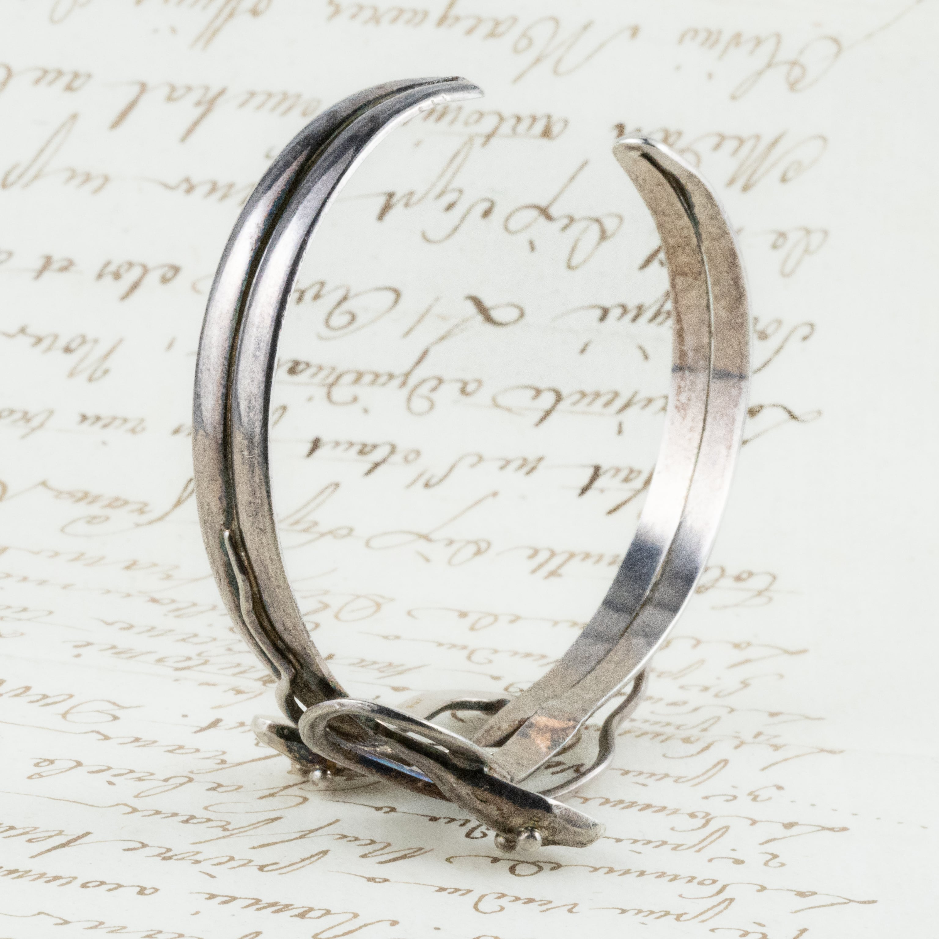 スネイク 蛇 ヘビ snake バングル イギリス アンティーク 1900年前半