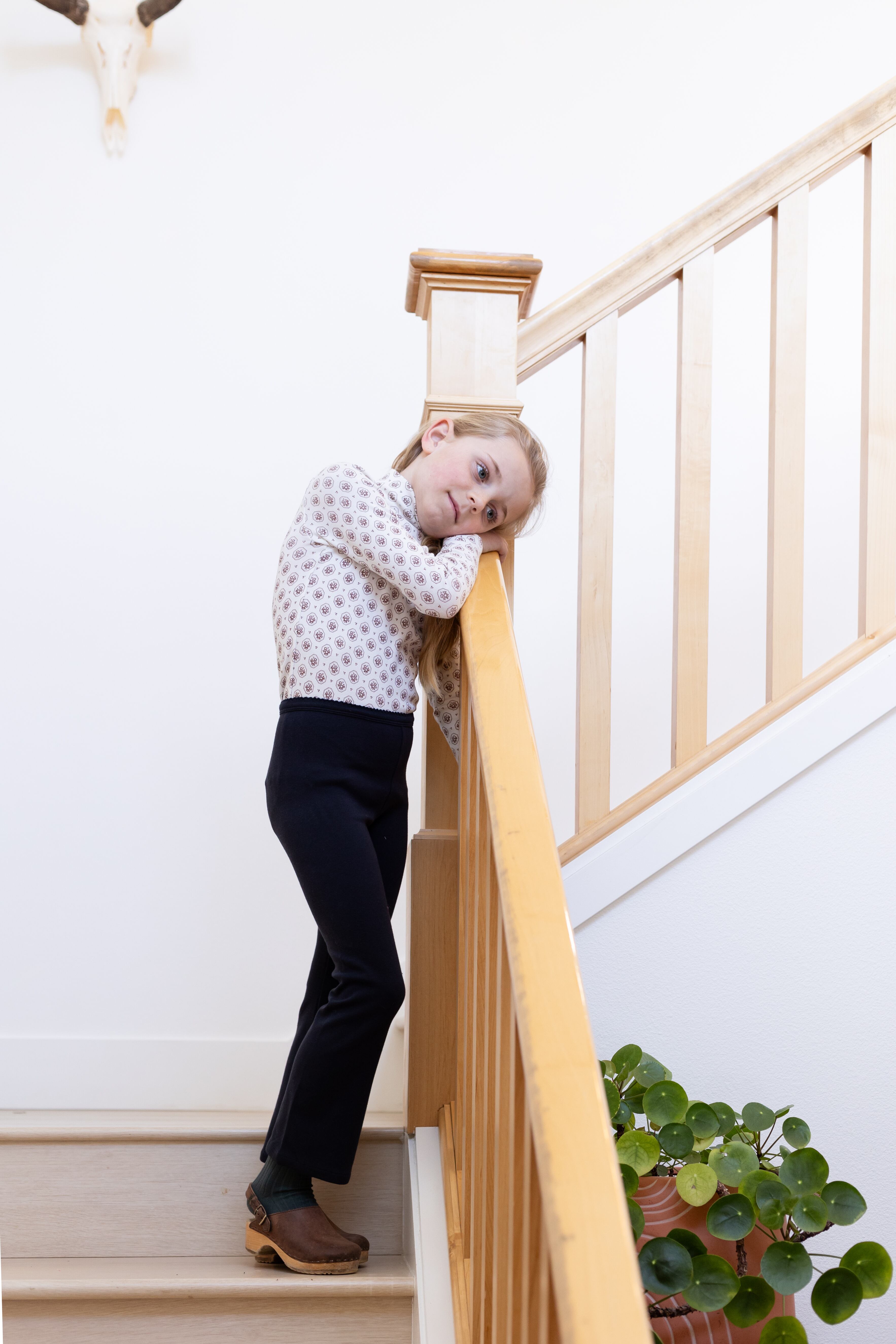 【即納】iver and isla / pima snap turtleneck / cameo