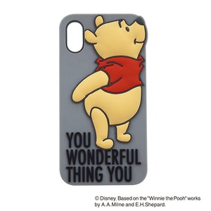 DISNEY / SILICONE iPhoneX/XSケース / YY-D048 GY