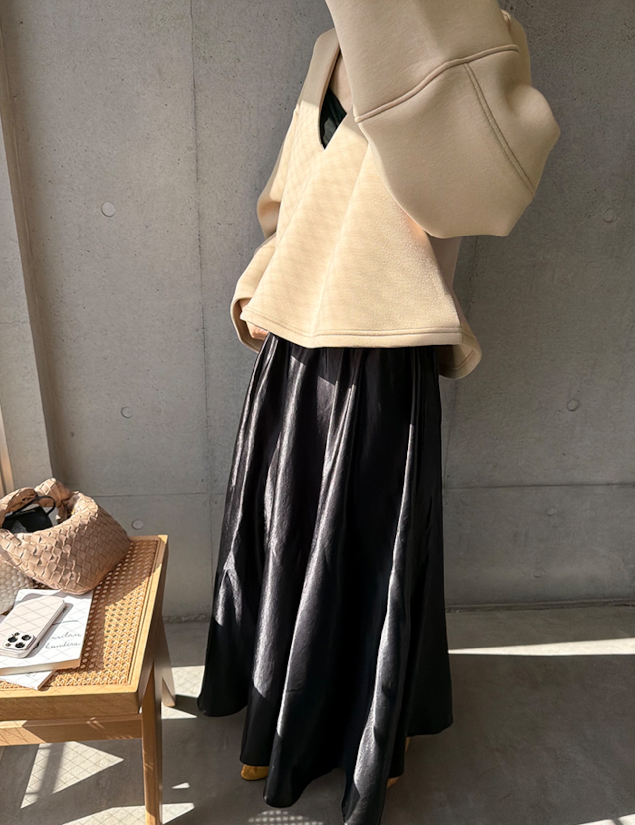 【26ss】Unique Neoprene Tops_3colors