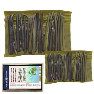 わらび昆布締め〖冷蔵品〗【お届け期間:R7年5月中旬頃迄】［富山産新物］［天然・わらび］［水煮不使用］