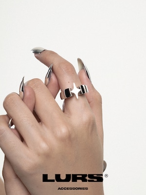 【LURS】Big Head Star Ring