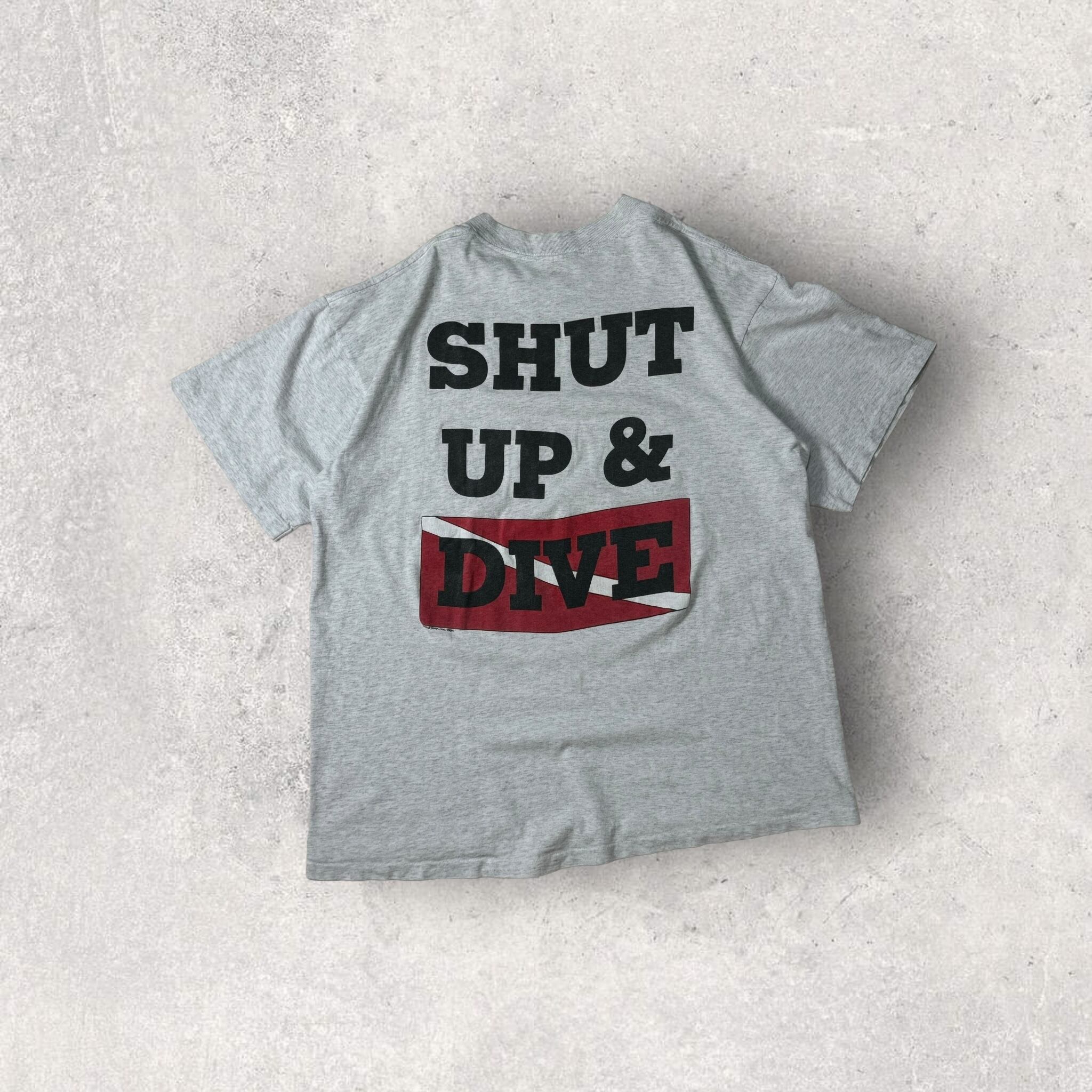 "90's JENSEN" super good print t-shirt