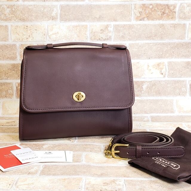 Coach コーチ 未使用・ハンドバッグ・保存袋付き（COACH(コーチ  