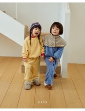 ハンス / Hans / テリーフリーストレーナー / 韓国子供服 / キッズ / 26winter〖取寄〗*XXS~JS*