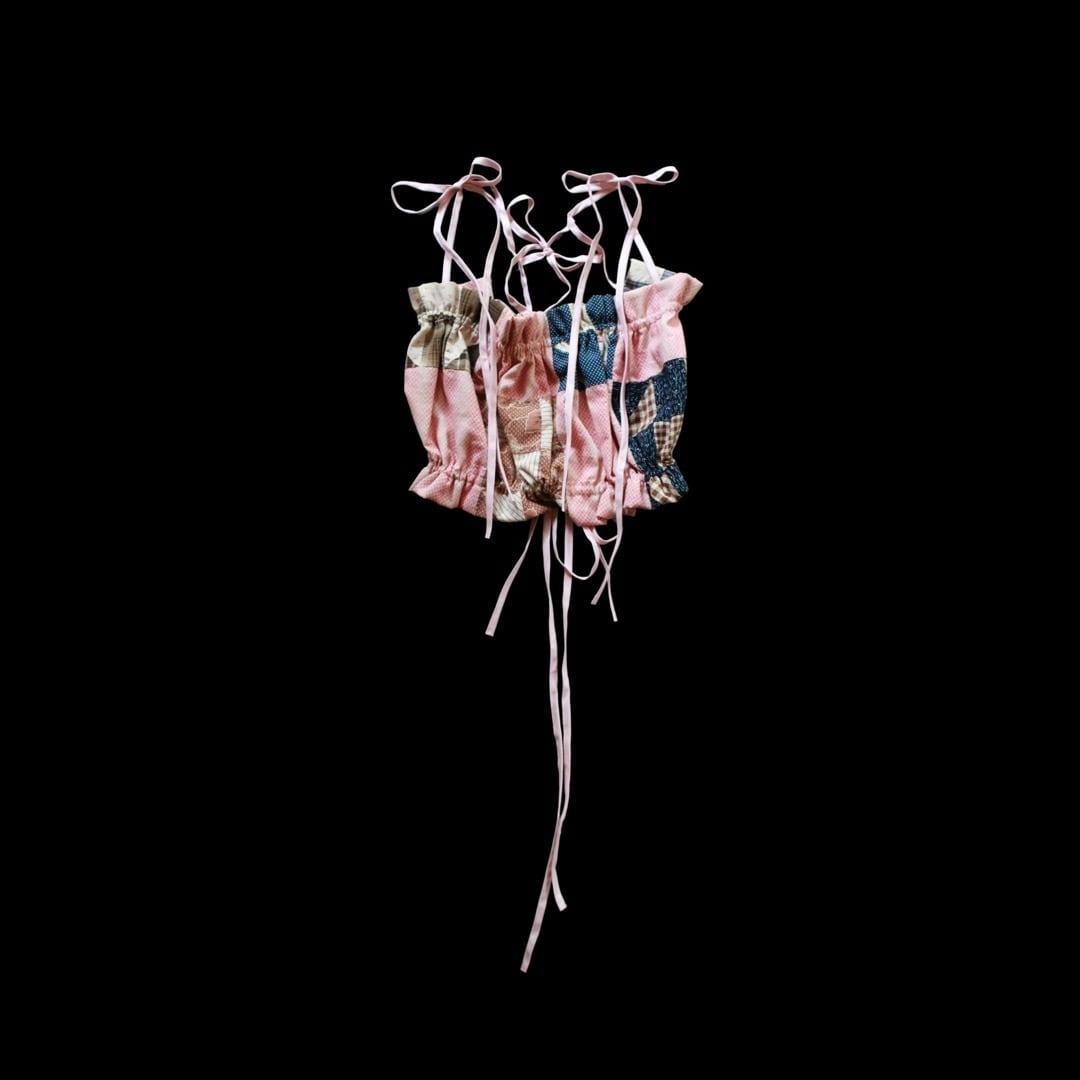 Re; project / 【Bustier】1950s American Patchwork Fabrics