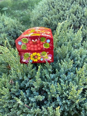 ペトリキフカ・ジュエリーボックス（Khomenko）