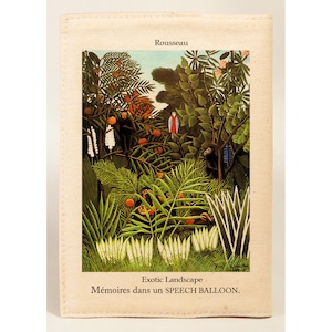 Rousseau（ルソー）スピーチバルーンのブックカバー