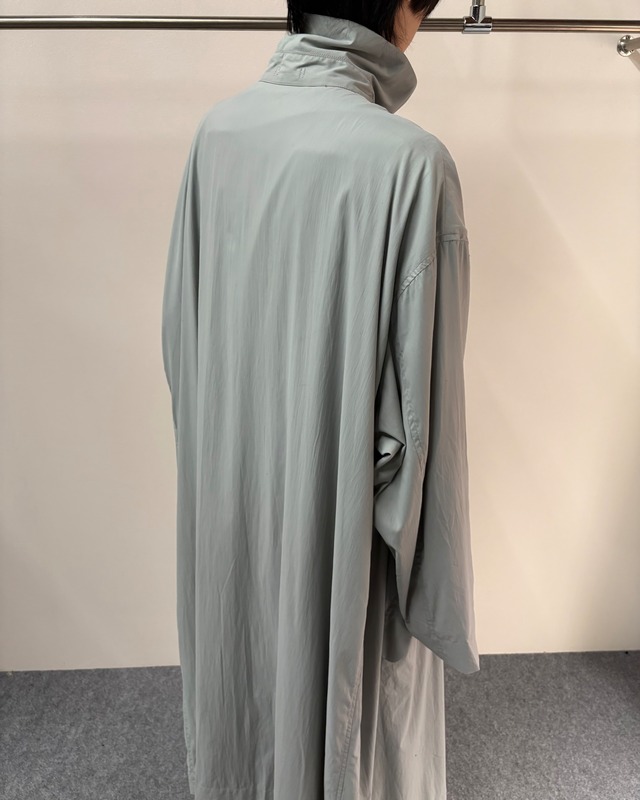 【90s ISSEY MIYAKE】super long soutien collar coat