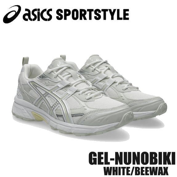 アシックス スニーカー スポーツスタイル ゲル ヌノビキ ホワイト asics SportStyle GEL-NUNOBIKI White/Beeswax 1203A536 新作