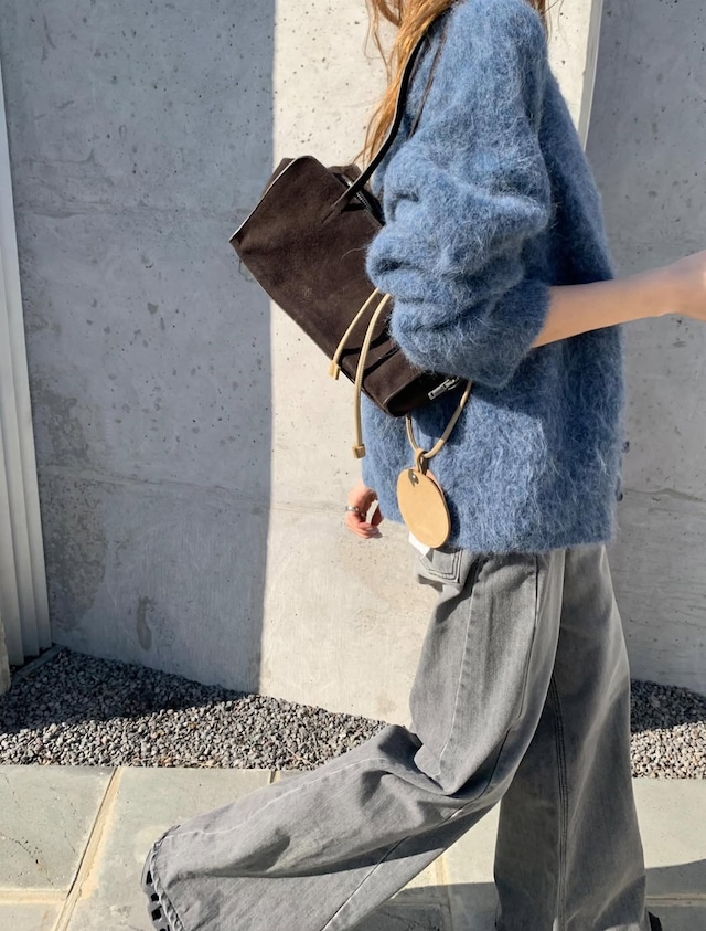 (予約) poster / R alpaca cardigan 3color