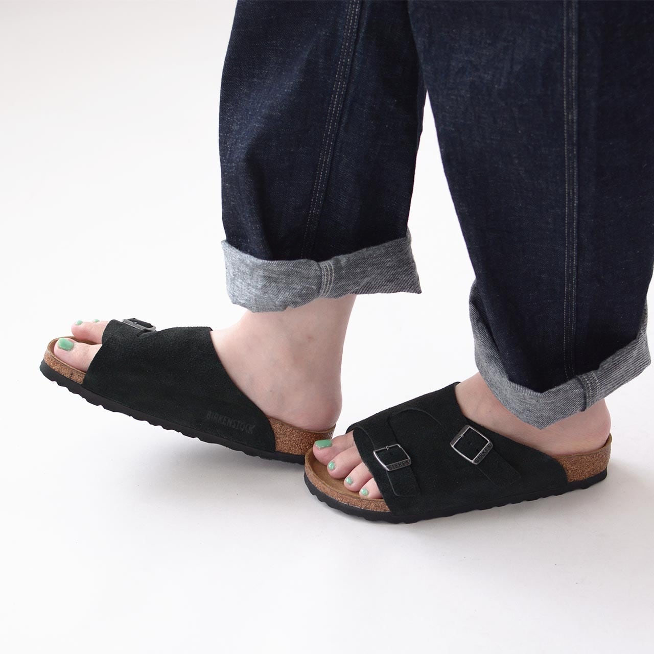 027042● BIRKENSTOCK ZURICH スエード サンダル 41