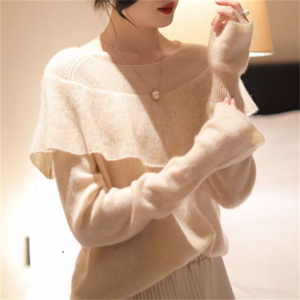 【送料無料】 トップス セーター 萌え袖 袖あり 長袖 ラウンドネック Aライン フレア ロング丈 ニット 薄手生地 かわいい 大人可愛い 大人女子 こなれ感 シンプル カジュアル 大人 上品 おしゃれ お洒落 ラフ コンサバ エレガント フェミニン 無地 春 20代 30代 40代 レディース 女性 デート お出かけ お茶会 女子会 休日 演奏会 授業参観 着回し プチプライス デイリーユース 普段使い オルチャン 韓国系 ファッション 定番アイテム 着痩せ インスタ映え ベージュ