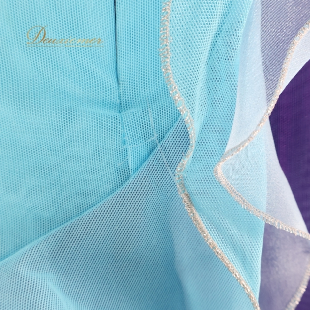 社交ダンス 衣装 スタンダードドレス ワンピース ドレス ブルー系 パープル系 セキネ SEKINE 日本製 紫 水色 フリル レース デモ 競技 パーティ 発表会 かわいい フォーマル ダンスパーティ 舞台衣装 おしゃれ ふんわり パーティー衣装 ダンス衣装