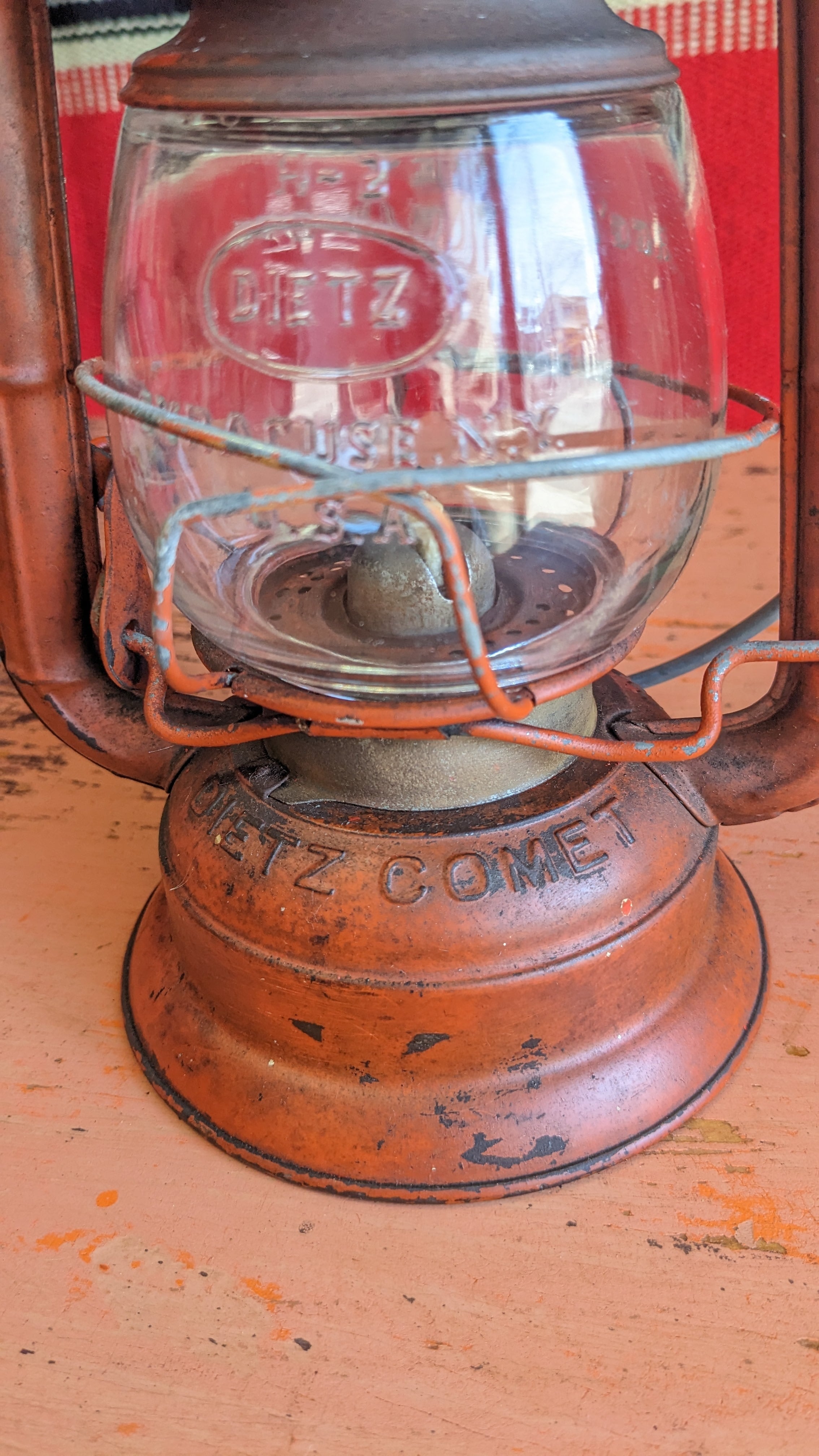 Vintage Dietz COMET SYRACUSE NY USA Lantern Lamp ビンテージ デイツ