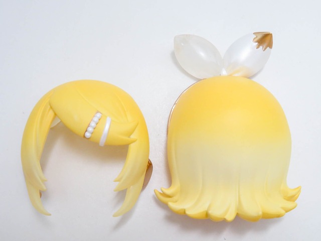 再入荷（A－ランク）【1919】 鏡音リン シンフォニー2022Ver. 髪パーツ セミロング　ねんどろいど