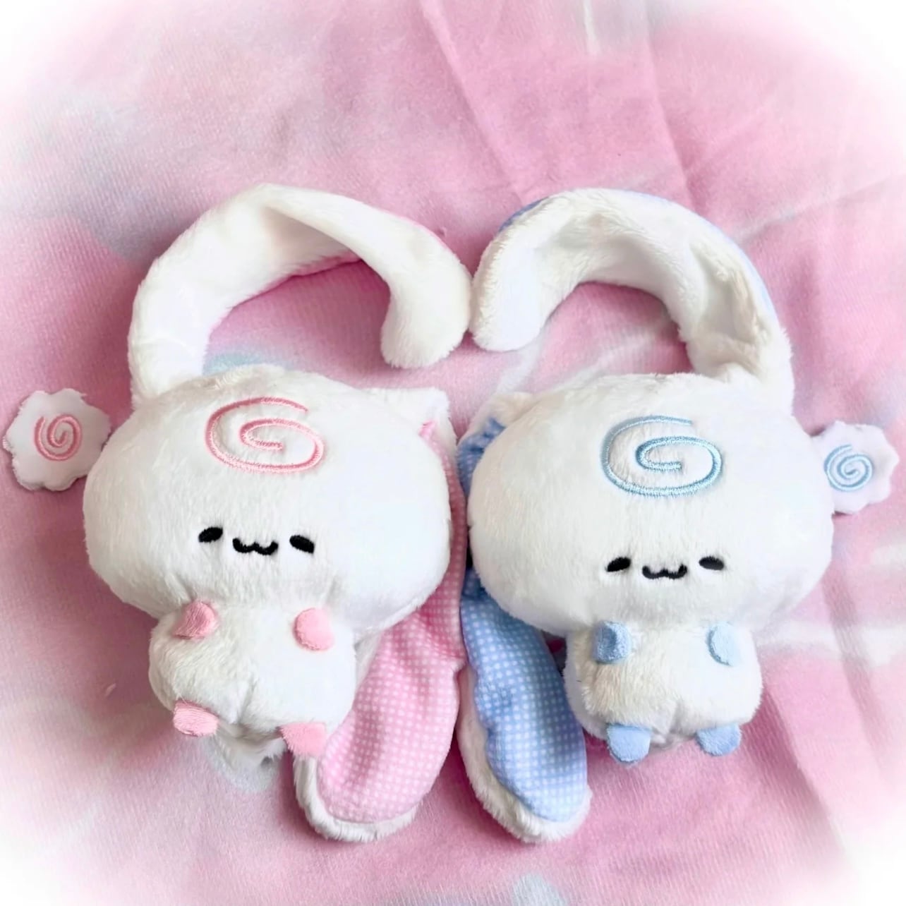 ✿10cm✿魚板兎 骨なし海外ぬいぐるみかわいい無属性cotton doll 綿