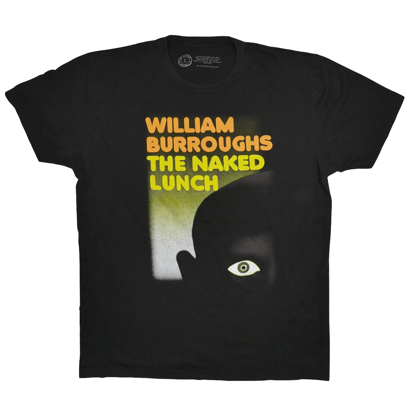 USED【L】William S. Burroughs The Naked Lunch 裸のランチ Tee / OUT OF PRINT