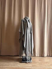 ethnic pattern import cape coat-5038-10