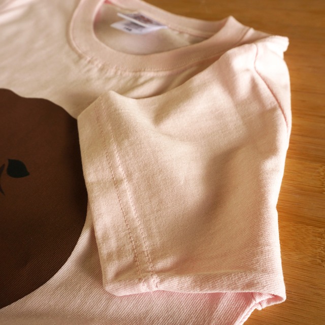 子グマTシャツ【ピンク】