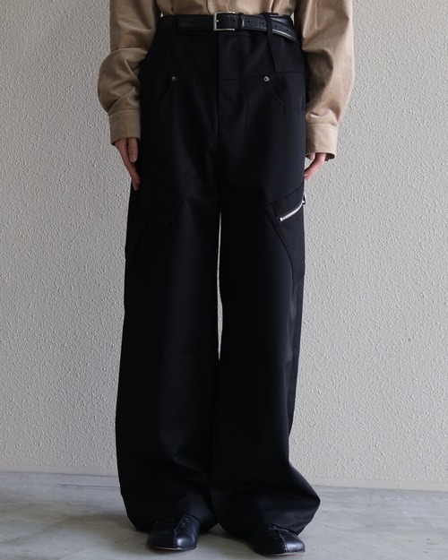 theworldisyouroyster 25AW/JULES Worker Trousers Black