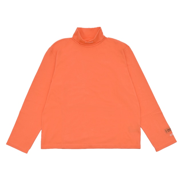 【HERON PRESTON】NF CTNMB LS ROLLNECK (ORANGEWHITE)