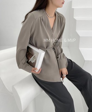 カシュクールブラウス　AJ42441-2082