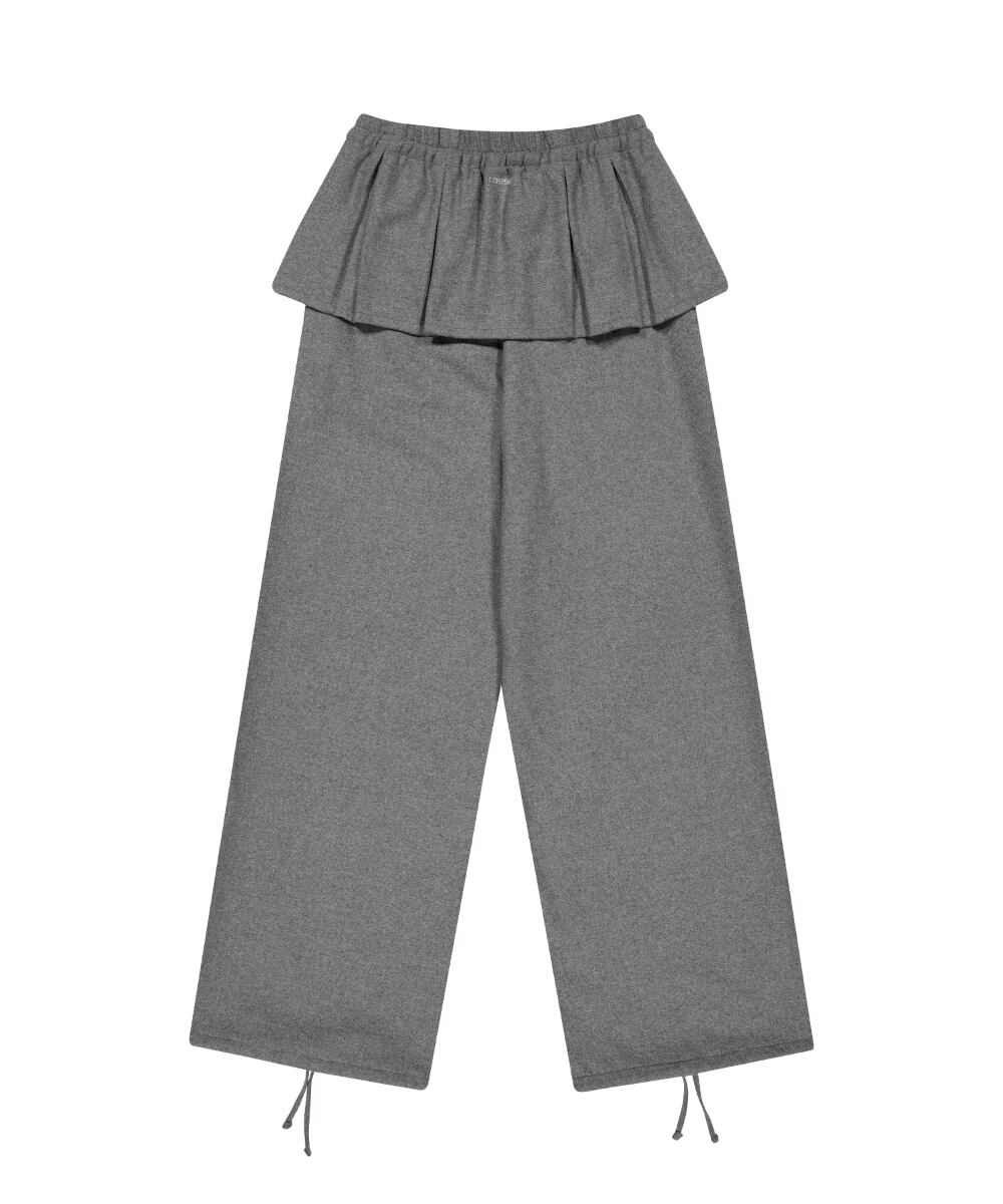 COYSEIO] PLEATS OVER WOOL PANTS GREY 正規品 韓国ブランド 韓国通販