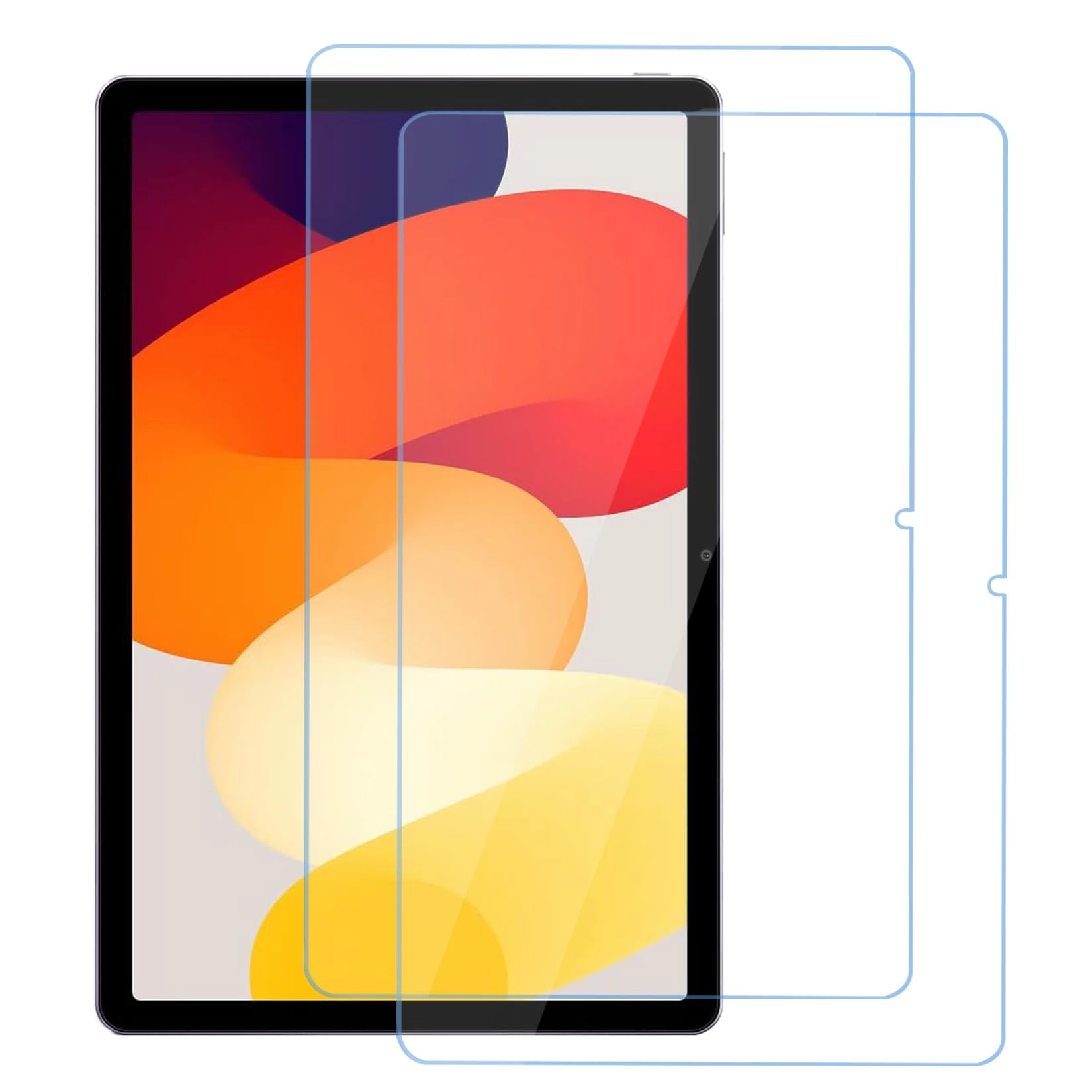【在庫処分】【2枚セット】Xiaomi Redmi Pad SE 11インチ 用 ガラスフィルム Redmi Pad SE 強化ガラス 画面保護フィルム Redmi Pad SE 対応 液晶保護フィルム 【全面保護/貼り付け簡単/高透過率/気泡ゼロ/旭硝子/改良型/硬度9H】