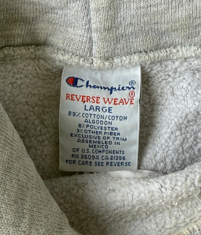 -Champion- Vintage Revers weave 90s L Hoodie-JOHNS HOPKINS UNIVERSITY