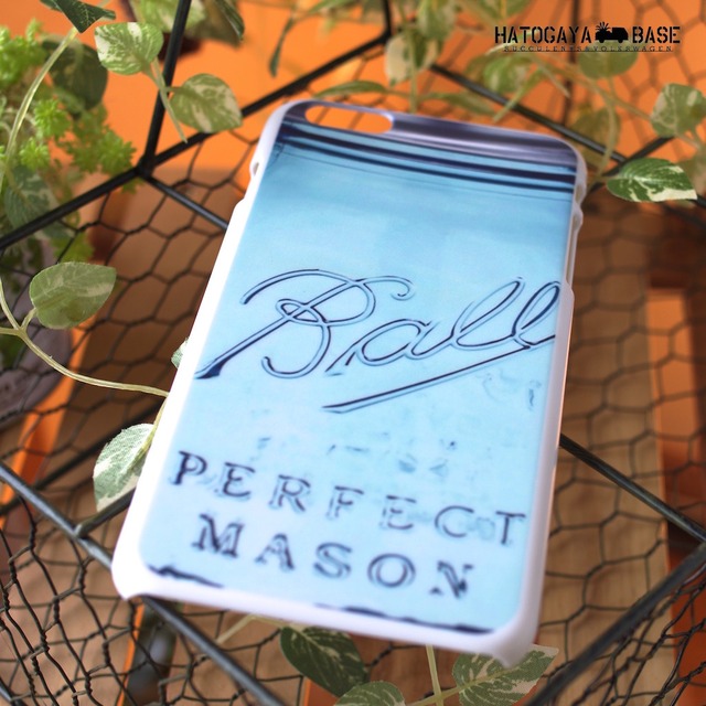 iPhone6Plus / iPhone6s Plusケース [I6PMSJ01] Mason Jars