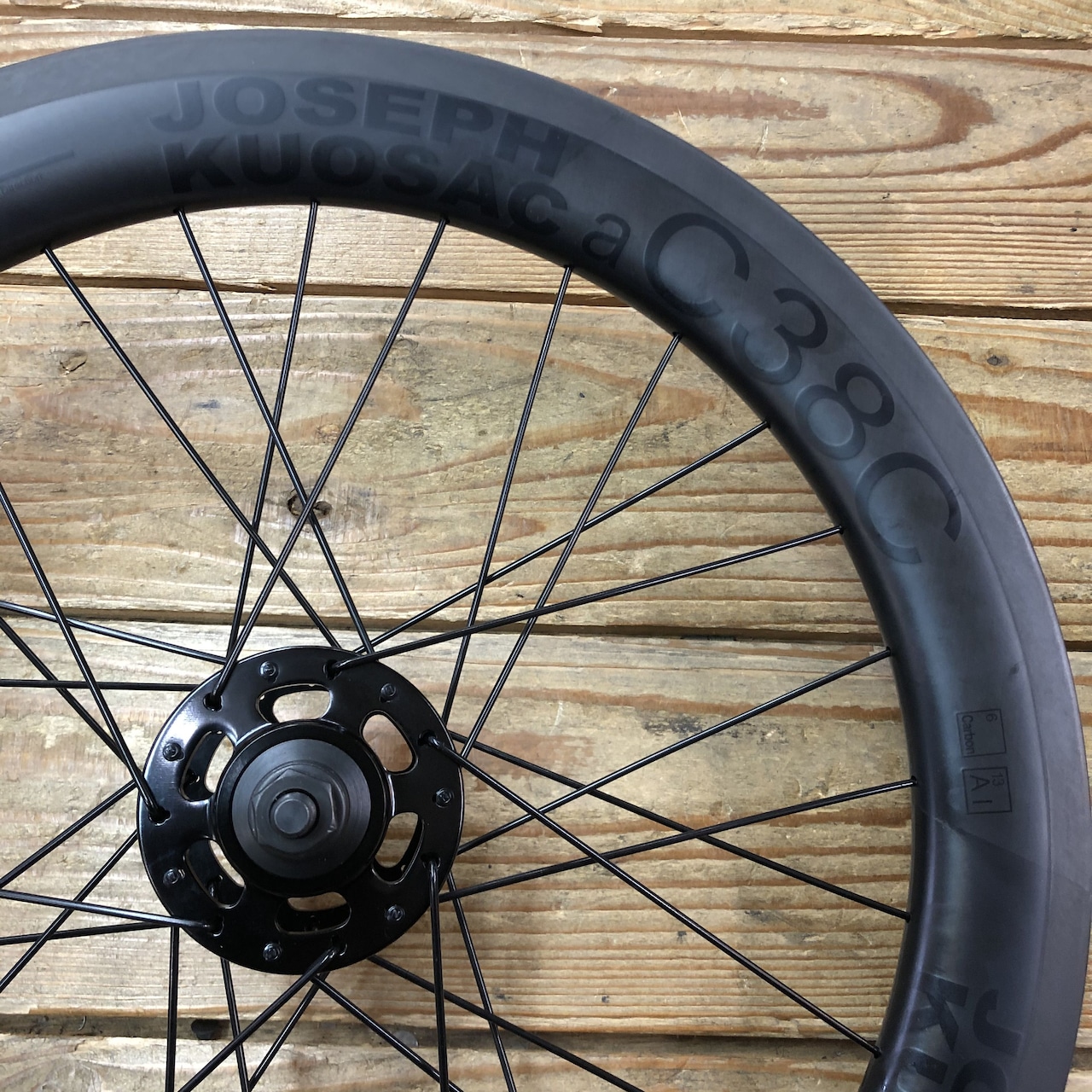 Joseph Kuosac C38 Carbon Wheelset (Brompton 2speed)