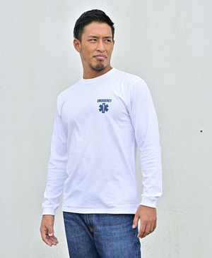 GUARD ガード Star of Life (スターオブライフ) WaterPatrol ロングＴシャツ LS-243 LS243 メンズ アウトドア レスキュー ライフセービング ロングTシャツ ロンT