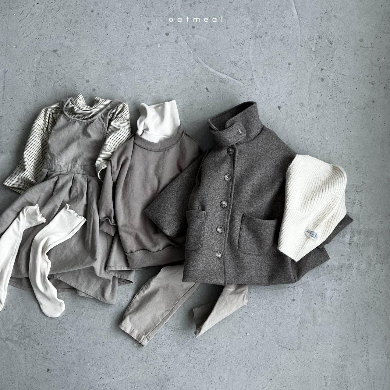 （即納）oatmeal / billy span pants