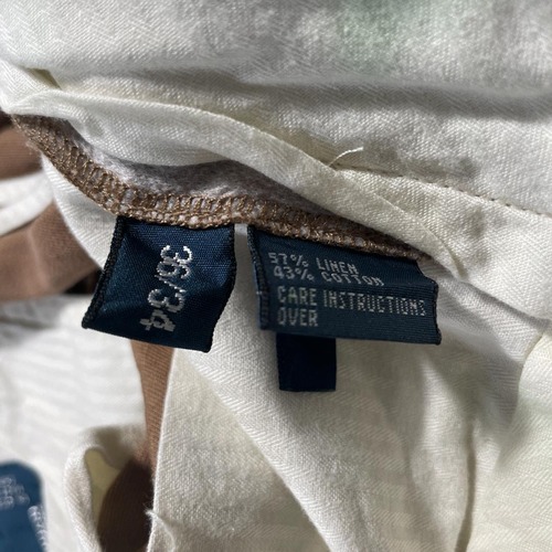 00s Ralph Lauren linen linen chino pants 詳細写真10