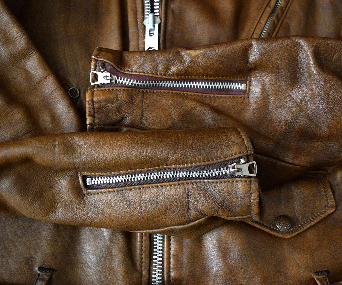 60s SCHOTT BROS BROWN RIDERS 42 | SECOND TIME GLORY | ヴィンテージ