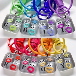 colorful face【square】