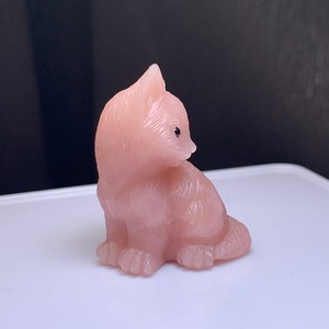 4.ピンクオパール猫・インテリア