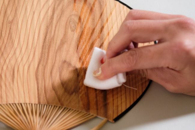 御山杉「常若うちわ」+御山杉アロマワックスセット | 外宮参道 COMISE