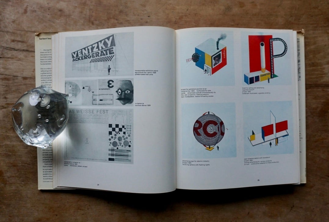 絶版洋古書・サイン入り】ヘルベルト・バイヤー Herbert Bayer Visual