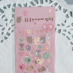 韓国っぽシール♡くまとバルーン