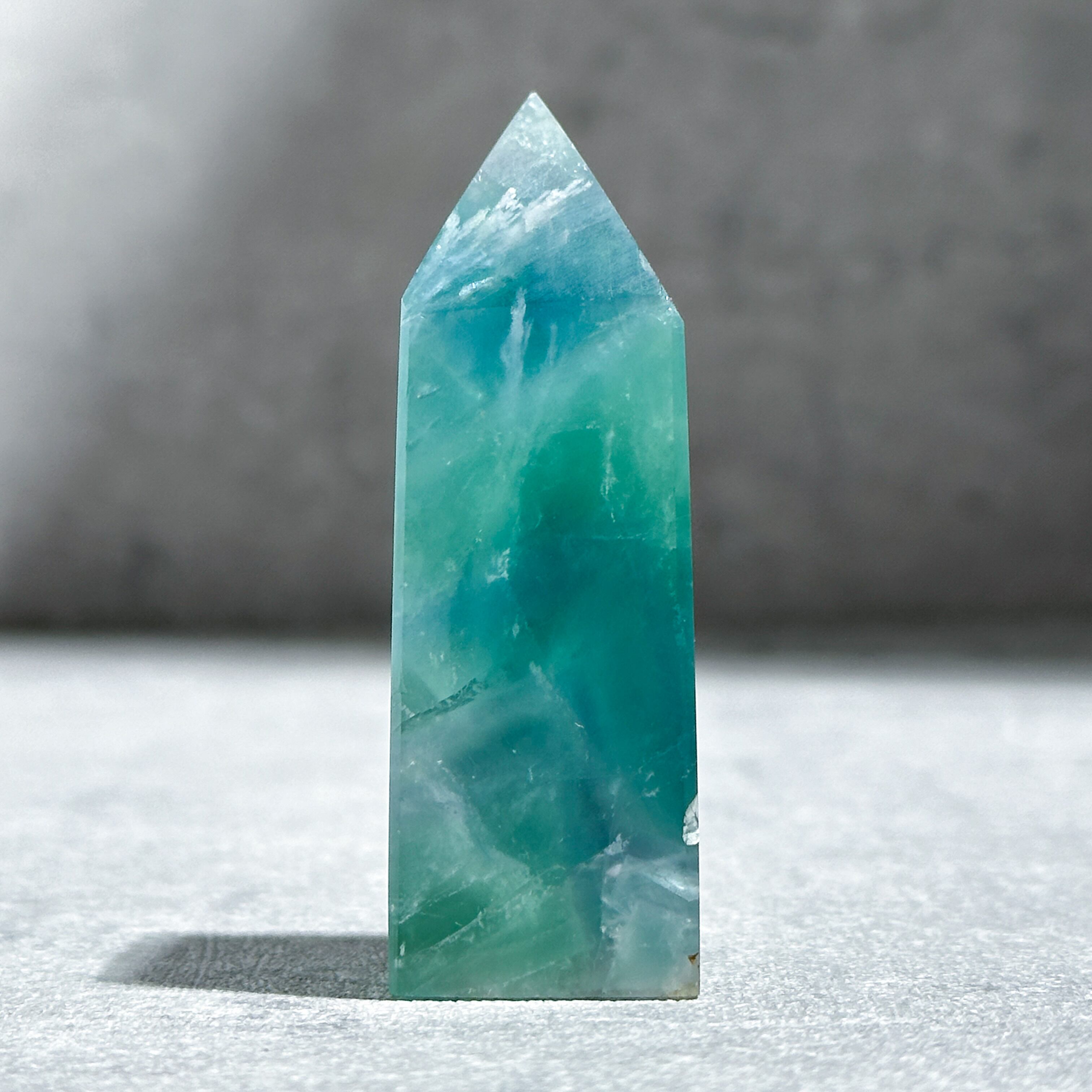 エンジェルフェザーフローライトタワー型22◇ Angel Feather Fluorite