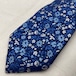 EXPRESS VINTAGE TIE 細め 花柄 ネクタイ n-529