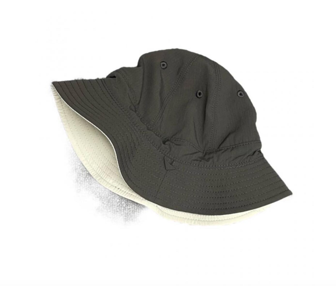 MOUN TEN.(マウンテン)/ reversible adventure hat (for baby) / charcoal x sand