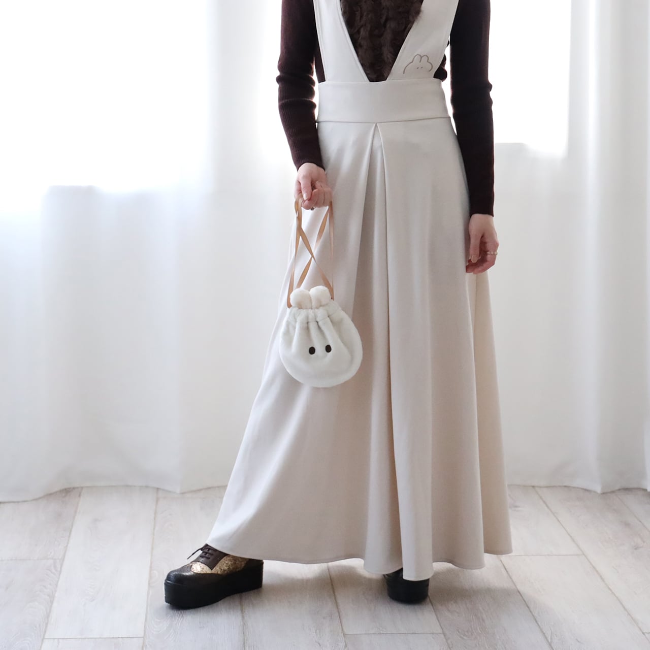 なでウサダイカット巾着（MK-392） | もくもくちゃん公式オンライン