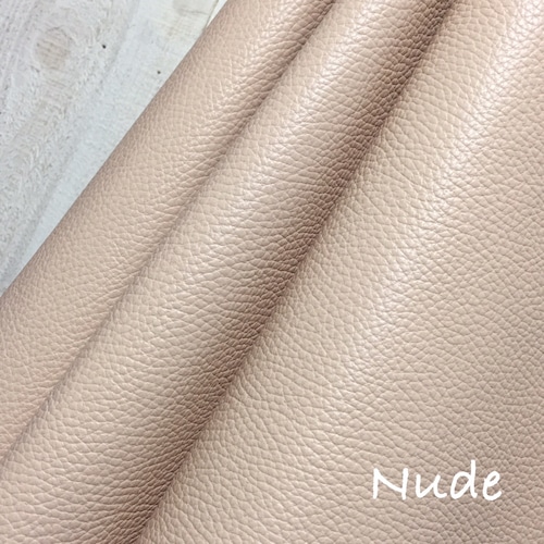 36cm×36cm カルトナージュ用イタリア製本革 Nude(肌色）