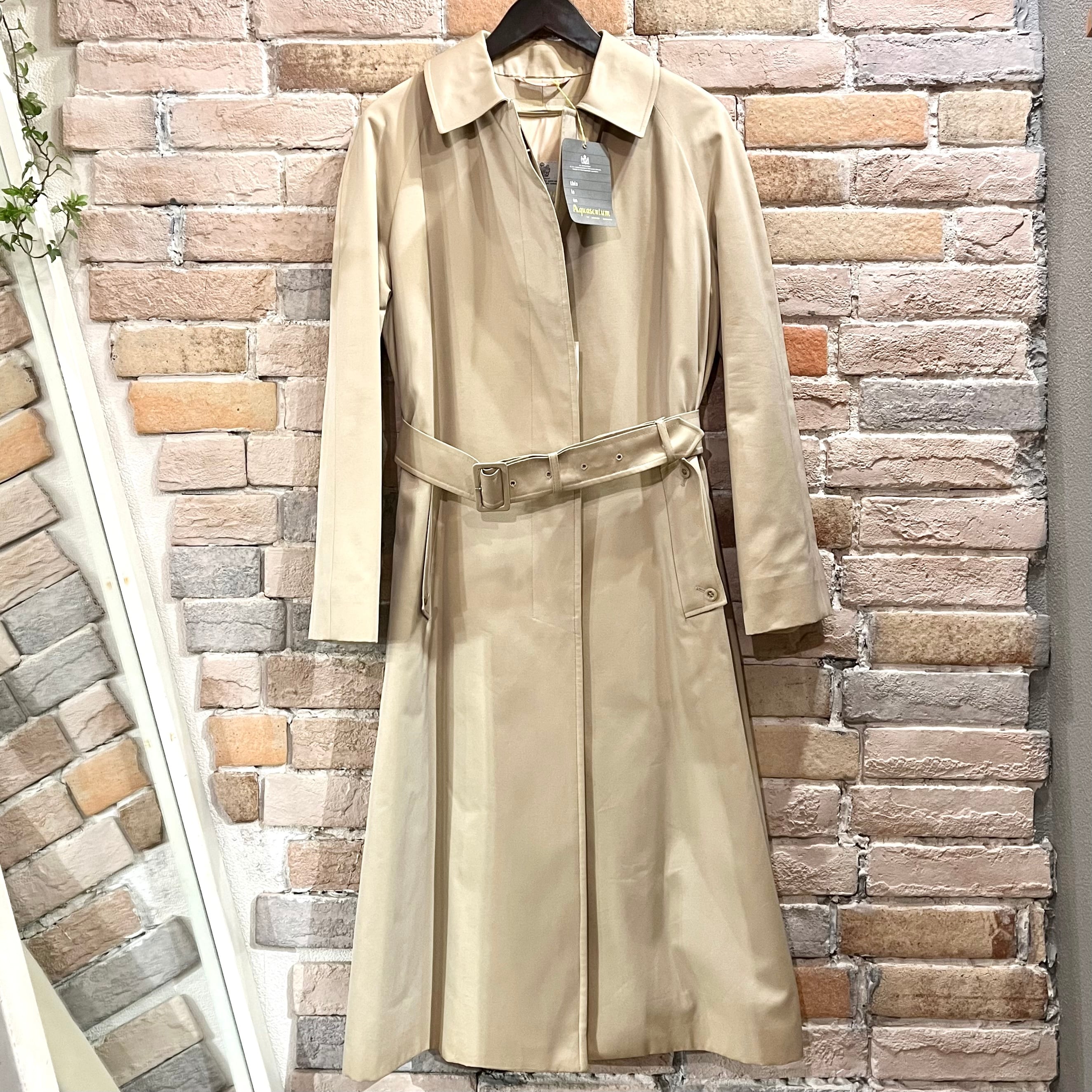 Vintage Aquascutum belted coat アクアスキュータム