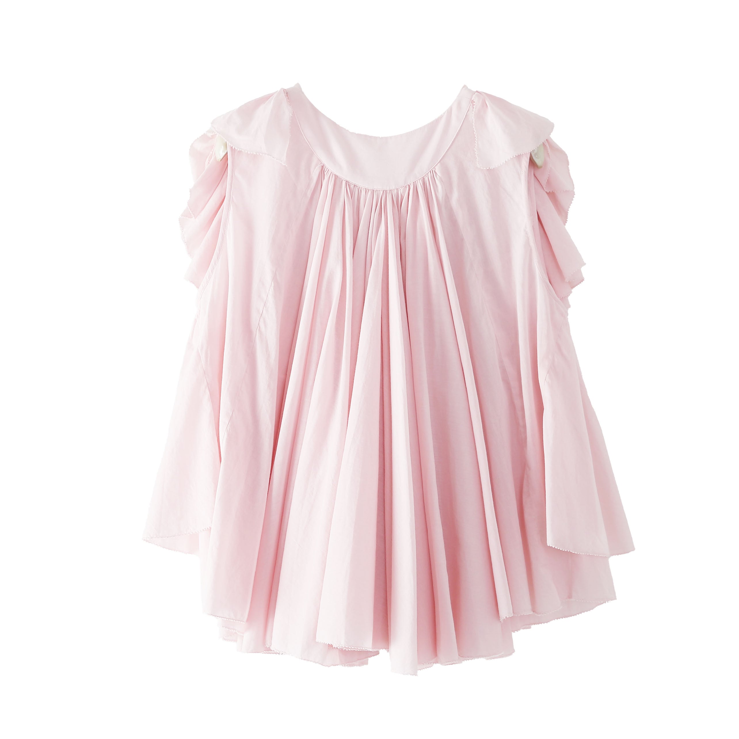 予約商品》〔SFN0715〕レイヤードラッフルブラウス PINK(大草直子さん