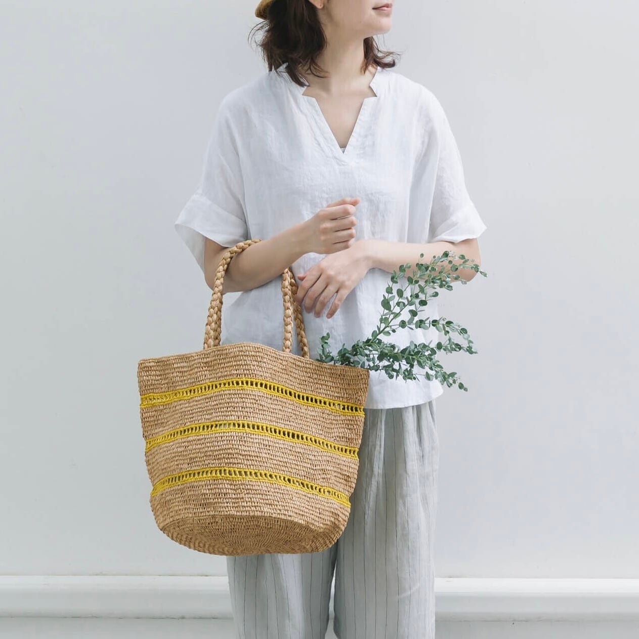 MADE IN MADA / ALICE MM 3 LACE ラフィアバッグ | Zakka so-la