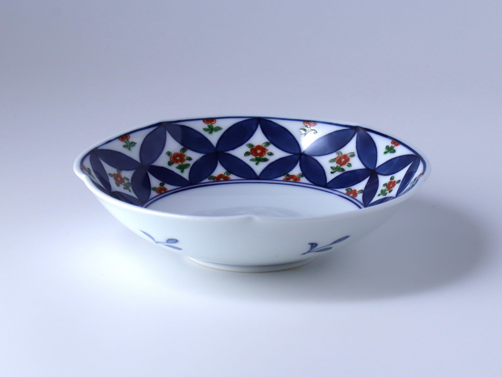 亮秀窯「鉄仙文様取皿5枚揃え」 亮秀窯「鉄仙文様取皿5枚揃え」 亮秀